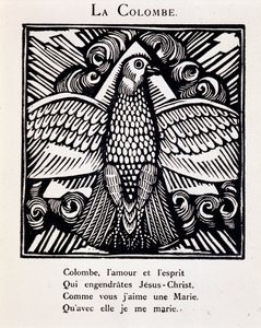 A pomba - em "Le Bestiaire ou cortège d