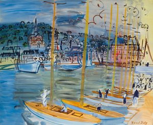 A bacia de Deauville de Raoul Dufy