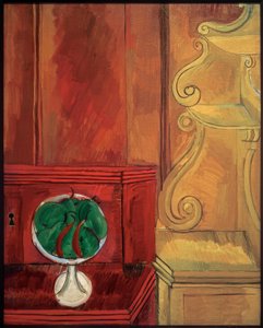 Compota de pera e consola de Raoul Dufy