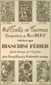 Publicidade às telas Tournon de Raoul Dufy