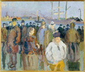Cais de Rouen de Raoul Dufy