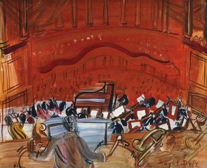 Orquestra Vermelha com Timpanista; L
