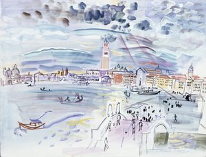 Riva degli Schiavoni, Veneza de Raoul Dufy