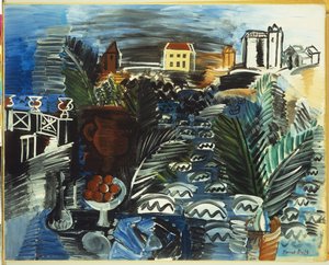 Natureza morta à beira-mar de Raoul Dufy