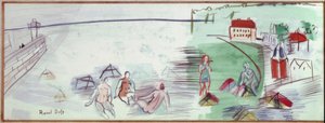 A praia de Raoul Dufy