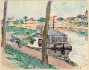 O barco-casa de Raoul Dufy