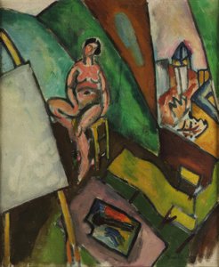 O estúdio de Raoul Dufy