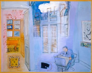 O estúdio de Raoul Dufy
