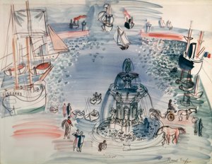 Homenagem a Claude Lorrain de Raoul Dufy