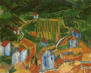 Paisagem de Vence de Raoul Dufy