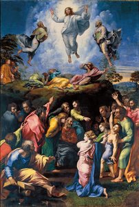A Transfiguração, c.1519-20 (óleo sobre painel)
