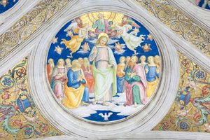 Cristo como sol iustitiae de Raphael (1483-1520)