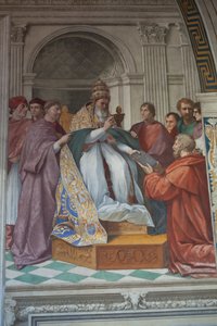 A Entrega dos Decretamentos ao Papa Gregório IX (foto)