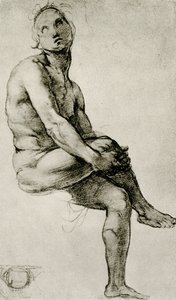 Adão de Raffaello Sanzio Raphael