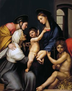 Madonna do Impintage, 1513-1514. de Raphael