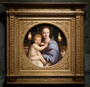 Madona dos candelabros de Raphael