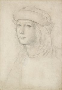 Retrato de um jovem desconhecido possivelmente um auto-retrato de Raphael
