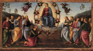 Painel Predella do Retábulo Fano, 1497 de Raffaello Sanzio Raphael