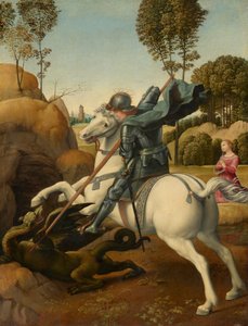 São Jorge e o dragão de Raphael