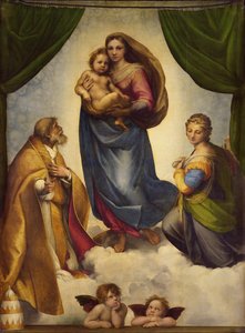 Madona da Capela Sistina de Raphael