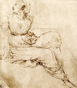 A musa Erato de Raffaello Sanzio Raphael