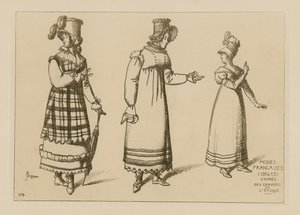 Modas francesas (1814-15)