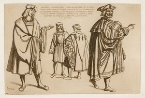 Nobres da França e da Itália no início do século XVI