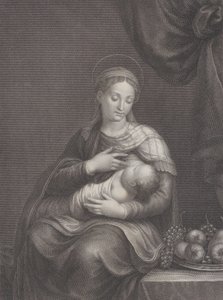 A Madonna del Latte, 1815.