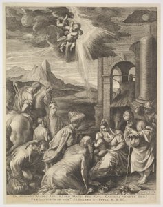Adoração dos Magos, 1598.
