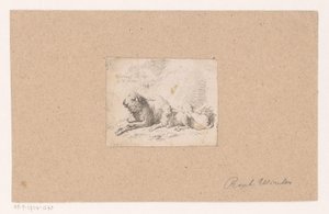 Ovelha de ovelha com dois cordeiros de Raphael Winter