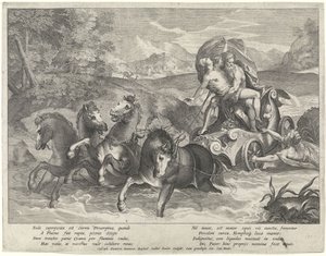 Telhado de Proserpina de Raphaël Sadeler (II)