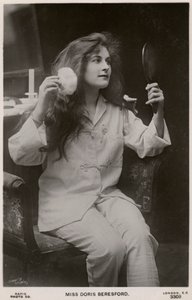 Doris Beresford, atriz britânica, década de 1900. de Rapid Photo Company