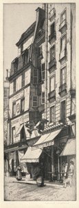Au Cor d&39;Or, Rue du Four, 1915
