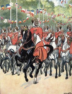 Primeira Guerra Mundial: desfile da vitória nos Campos Elíseos