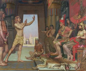 Joseph Interpretando o Sonho do Faraó, 1894 de Reginald Arthur