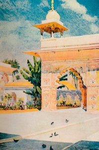 Diwan-I-Khas, Deli, 1913 de Reginald Barratt