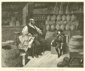 Ilustração para Little Lord Fauntleroy de Reginald Bathurst Birch