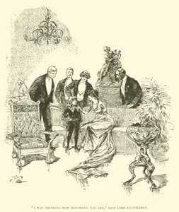 Ilustração para Little Lord Fauntleroy