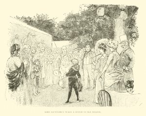 Ilustração para Little Lord Fauntleroy de Reginald Bathurst Birch