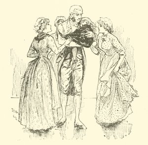 Ilustração para Little Lord Fauntleroy de Reginald Bathurst Birch