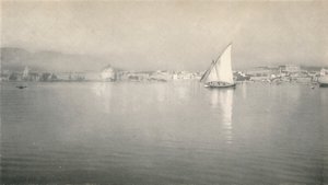 No porto, Palma, Maiorca, c1927, 1927