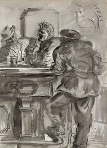 Filósofo de bar de Reginald Marsh