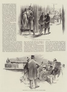 Visitantes na Câmara dos Comuns (litografia)