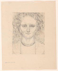 Retrato de Coba Stolk-Schmidt de Reijer Stolk