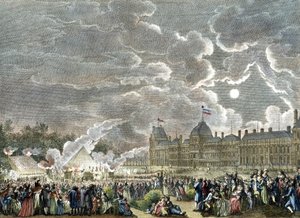 Cerimónia dos Mártires de 1792. 1794-1804 (gravura) de Reiner Vinkeles