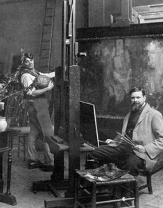 Sir Frank Brangwyn 1867-1956, artista galês, 1911-1912.