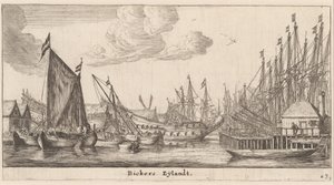 Ilha de Bicker, Amsterdã de Reinier Nooms, called Zeeman