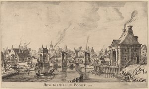 Portão de Heiligeweg (Portão de Heylige Weghs) de Reinier Nooms, called Zeeman