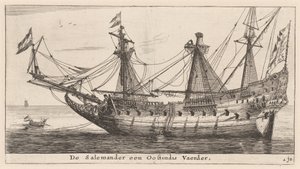 O "Salamandra", um comerciante das Índias Orientais