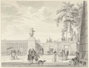 O Jardim das Tulherias em Paris de Reinier Vinkeles (I)